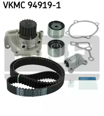 Комплект водяного насоса / зубчатого ремня SKF VKMC 94919-1 (VKMA 94919, VKPC 94615)